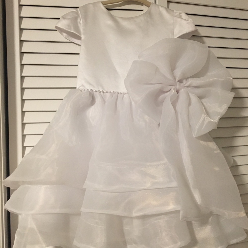 White occasional dress